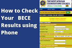 How To Check Your WAEC BECE Results Via SMS In Ghana