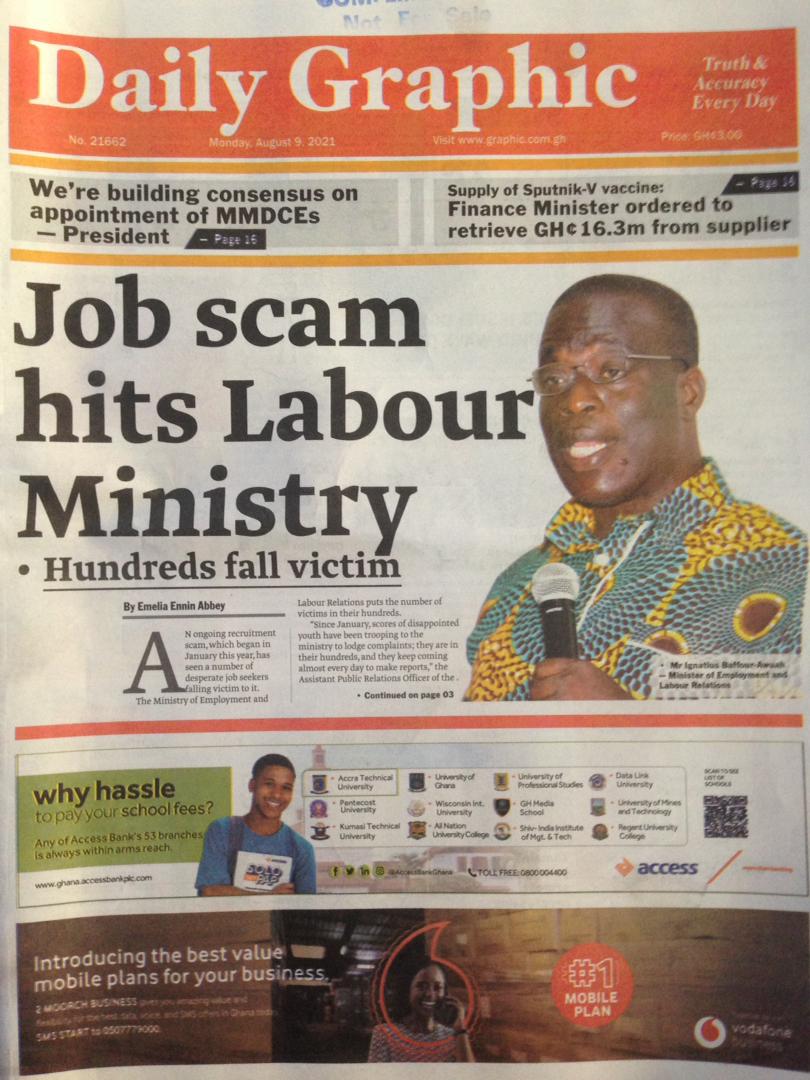 Daily Graphic Job Advertisement Today In Ghana